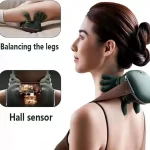 Neck and Shoulder Massager with Heat, Simulated Human Hand Cervical Trapezius Neck Massager Pillowso - Image 5