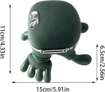 Neck and Shoulder Massager with Heat, Simulated Human Hand Cervical Trapezius Neck Massager Pillowso - Image 2
