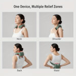 Neck and Shoulder Massager with Heat, Simulated Human Hand Cervical Trapezius Neck Massager Pillowso - Image 3