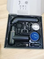 Deep Tissue Percussion Massage Gun with Detachable Extra Long Handle, Hot & Cold Compress, Heated Muscle Massager for Back, Neck & Legs, Pain Relief & Recovery, 6 Heads, Type-C Rechargeable - Image 6
