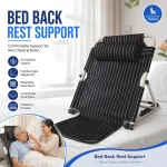 Adjustable Foldable Bed Backrest Support (22 Inch, 180kg Capacity) - Image 7