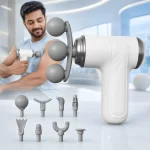 Triple-Head Deep-Tissue Fascia Massage Gun - Image 9